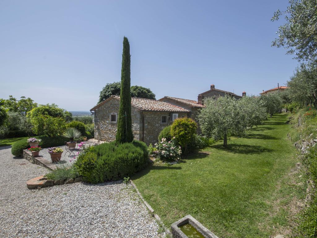 Maesta Del Sasso Villa Cortona Buitenkant foto