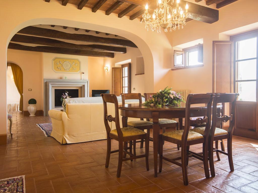 Maesta Del Sasso Villa Cortona Buitenkant foto